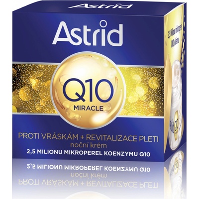 Astrid Q10 Power noční krém proti vráskám 50 ml