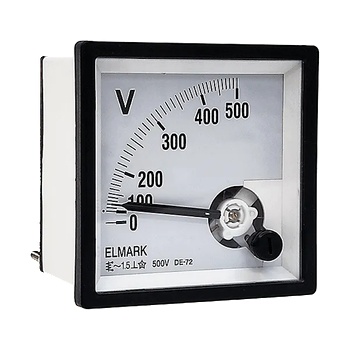 Image 1 of ELMARK ВОЛТМЕТЪР ac МЕПСИ 0-500v (50125)