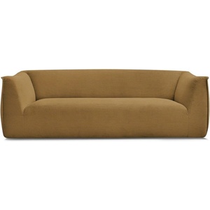 Bobochic Диван от рипсено кадифе в цвят горчица 242 cm Giorgia - Bobochic Paris (WT-GIOR-3----W_1 P1262)