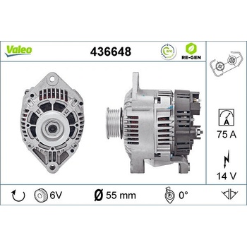generátor VALEO 436648