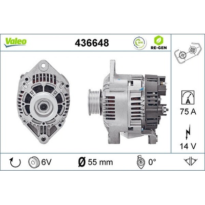 generátor VALEO 436648