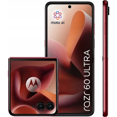 Motorola Razr 60 Ultra 16GB/512GB PANTONE Rio Red
