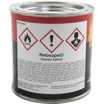 Biopol Paints Bisil Thermo 0,35kg černý