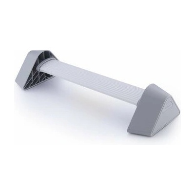 Kensington Pohyblivá opěrka nohou - Stříbrná - Hliník - 136 kg - RoHS - REACH - CA Prop 65 - 559,3 mm - 218,1 mm