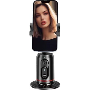  Селфи стик T-Phox Icircle, Gimbal/Tripod, Face Traking, AI, 360, черен