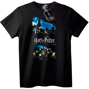 NOONEBRAND Тениска Harry Potter 'Замъкът Hogwarts' - 2XL, Black