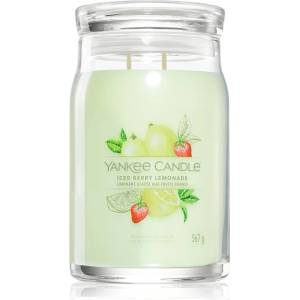 Yankee Candle Iced Berry Lemonade ароматна свещ Signature 567 гр