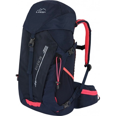 Loap Eiger 28l čierny červený