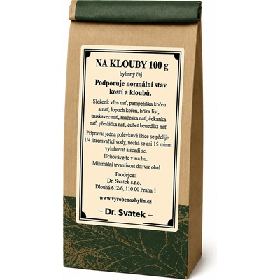 Dr. Svatek Na klouby bylinný čaj 100 g