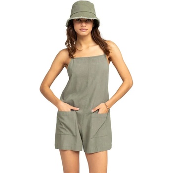 ROXY Lavender Haze sleeveless romper - Grey (Agave Green)