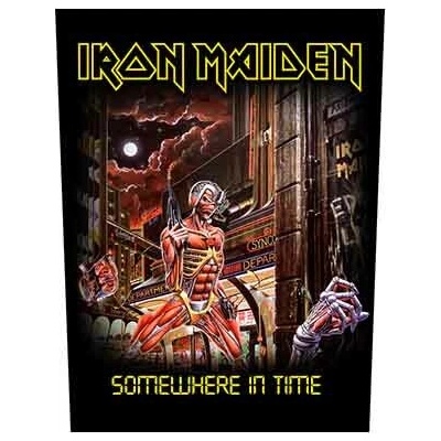 Nažehlovačka Iron Maiden - Somewhere In Time
