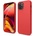 elago Soft Silicone Case - силиконов (TPU) калъф за iPhone 12, iPhone 12 Pro (червен)