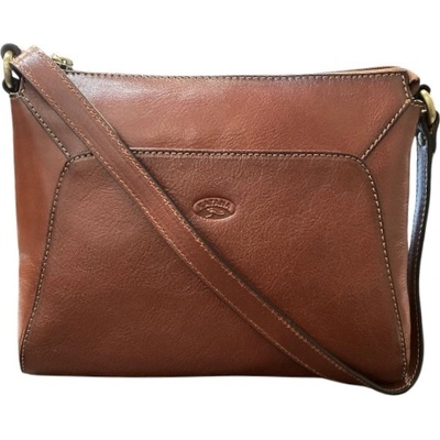 Katana crossbody kožená kabelka 82361-03 hnědá