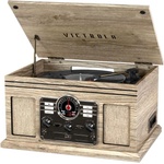 Victrola VTA-200B Beige Ретро грамофон (VTA-200B)