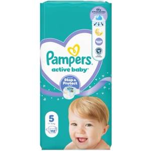 Pampers Active Baby Taped MB S5 112 бр