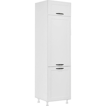 Matis Колонен шкаф за вграден хладилник contempo friz 2v бял