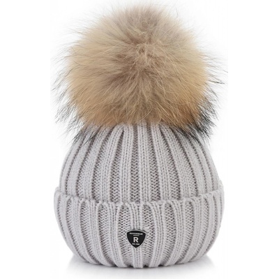 ŠEDÁ ČEPICE S BAMBULÍ ROCKANDBLUE LightGreyNatural