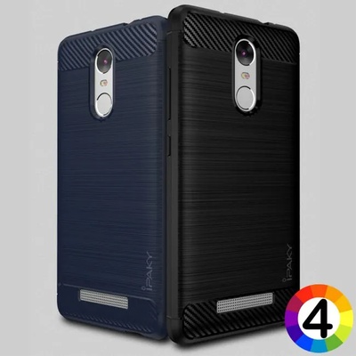Xiaomi Redmi Note 3 Удароустойчив Carbon Fiber Калъф и Протектор