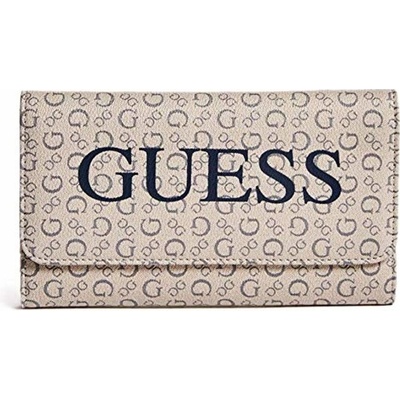 Guess Dámská Biel Logo Check Organizer modrá – Hledejceny.cz