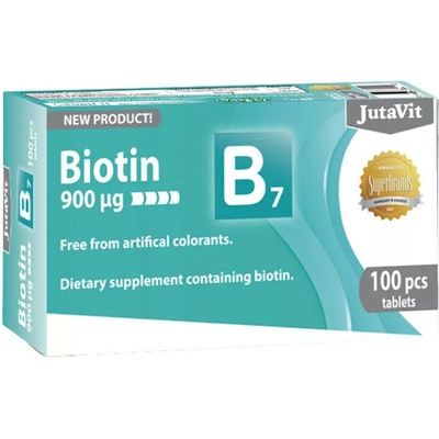 Jutavit Biotin 900MCG 100 tabliet