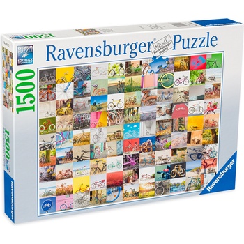 Ravensburger Пъзел Ravensburger от 1500 части - Велосипеди (16007)