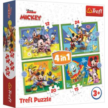 Image 1 of Trefl - Puzzle Mickey: Among the Friends - 1 - 39 piese