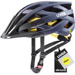 uvex i-vo cc MIPS bicycle helmet, midnight silver matt, 52-57 cm - S413613 (S413613)