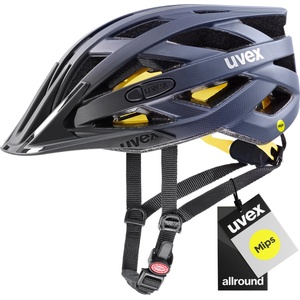 uvex i-vo cc MIPS bicycle helmet, midnight silver matt, 52-57 cm - S413613