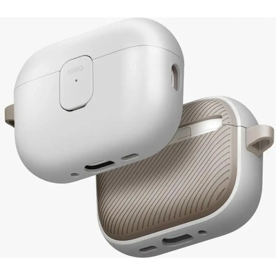 Uniq Clyde калъф за AirPods Pro 3-то поколение - сиво-бежов (8886463696996)