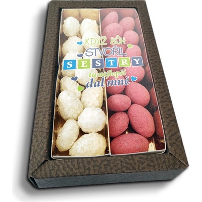 Sablio Mandle v čokoládě Když Bůh stvořil sestry 2 x 80 g