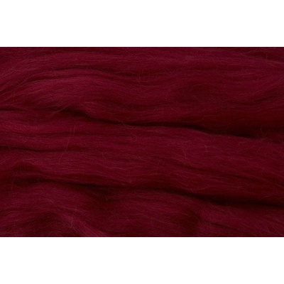 MERINO česanec purpurově červená 22 vyberte variantu: 100 g