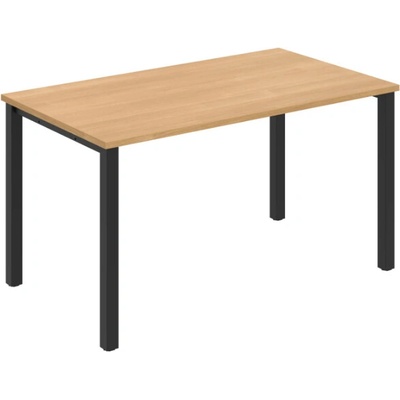 Hobis Jednací stůl UJ 1800 rovný 180 cm dub / černá