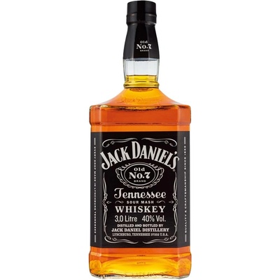 Jack Daniel's TENNESSEE WHISKEY S KOLÉBKOU 40% 3 l (Karton)