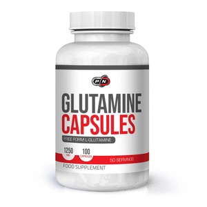 Pure Nutrition - glutamine capsules 1250 мг - 100 капсули