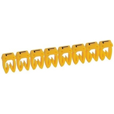 Značka CAB3 0,5 - 1,5 mm² symbol "L" žltá 300ks- balenie