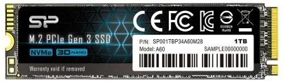 Silicon Power A60 1TB M.2 PCIe (SP001TBP34A60M28)
