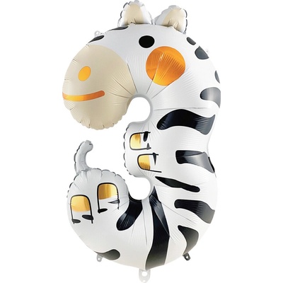 JUNIOR Balón zvieratko 40" 100 cm číslo 3