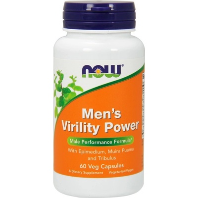 Now Foods Foods Men's Virility Power 60 kapslí