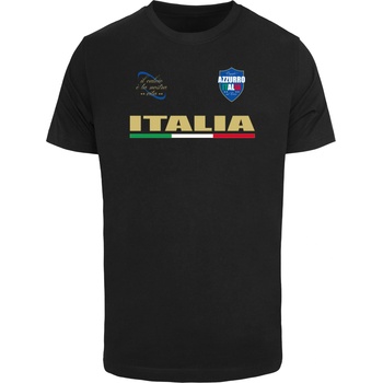 Mister Tee Тениска Italia Trikot Tee black XXLUB-MT3316-00007 - Тъмносив, размер 3XL