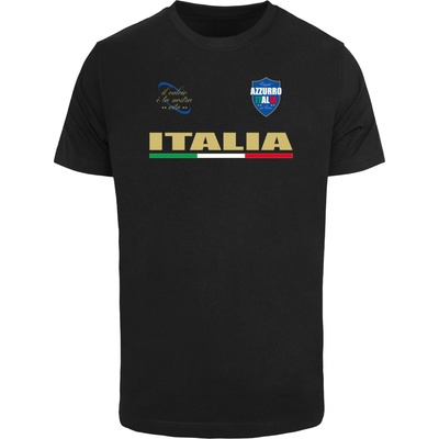 Mister Tee Тениска Italia Trikot Tee black XXLUB-MT3316-00007 - Тъмносив, размер 3XL