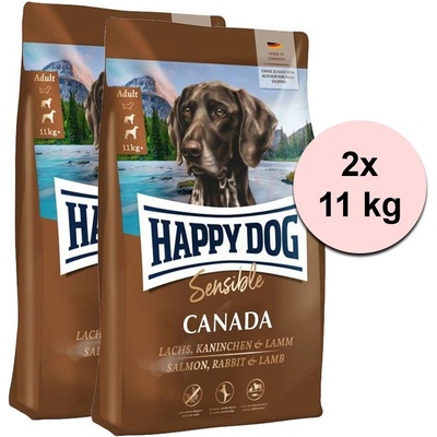 Happy Dog Sensible Canada 2 x 11 кг
