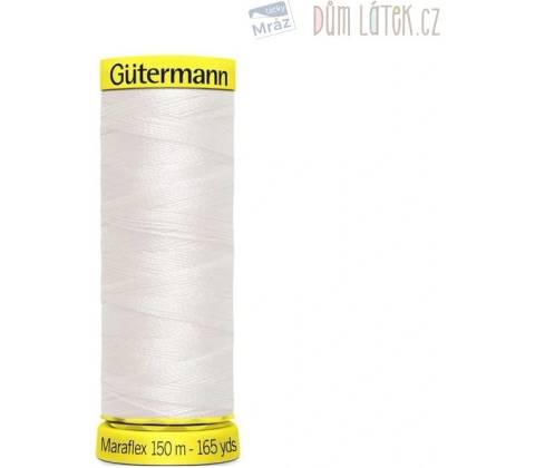Elastická niť Gütermann Maraflex 150 m 111