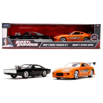 Jada Rychle a zběsile Twin Pack Toyota Supra a Dodge Charger 1:32 – Zbozi.Blesk.cz