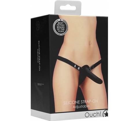 Shots Ouch Silicone Strap-on Adjustable