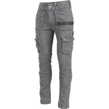 Nine Worths Работни дънки USAIN Grey - еластични, здрави, 11 джоба (1280GR)