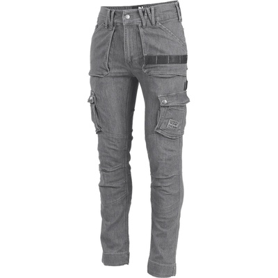 Nine Worths Работни дънки USAIN Grey - еластични, здрави, 11 джоба (1280GR)