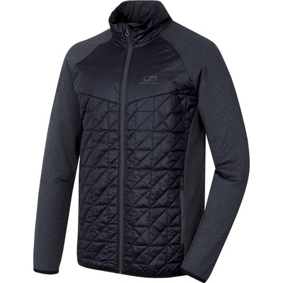 Hannah Enryx hybridní pánská střední vrstva dark gray mel/anthracite