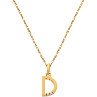 Hot Diamonds Pozlátený náhrdelník D DP942