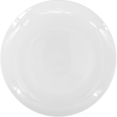 by inspire Porcelánový mělký talíř Luna 28 cm, bílý