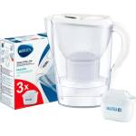 BRITA Филтрираща кана Brita MARELLA COOL MEMO 2.4L- БЯЛ + 3 ФИЛТЪРА M PLUS (4006387105037) Филтрираща кана